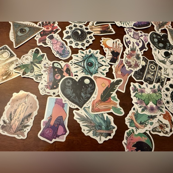 50Pcs Witch Stickers Pack ✨ NEW - Picture 4 of 8